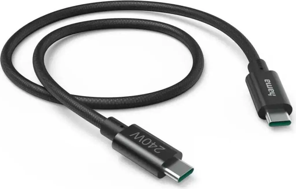 Câble de recharge rapide USB-C 240W et transfert data 5Gbps long 1,5m