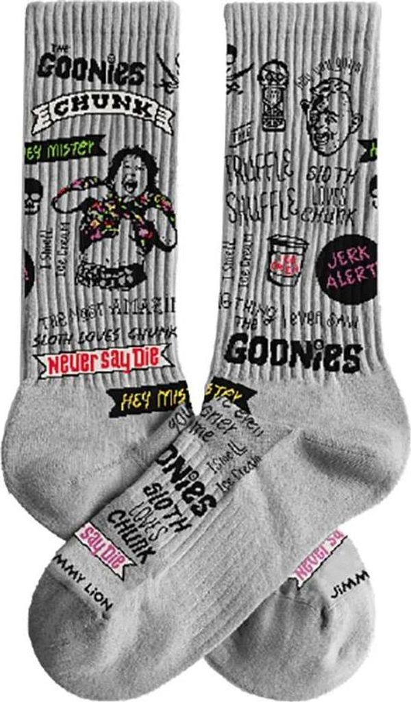 Jimmy Lion Athletic Goonies 4 Life Crew-socken Grau EU 36-40 Herren,Damen Grau EU 36-40