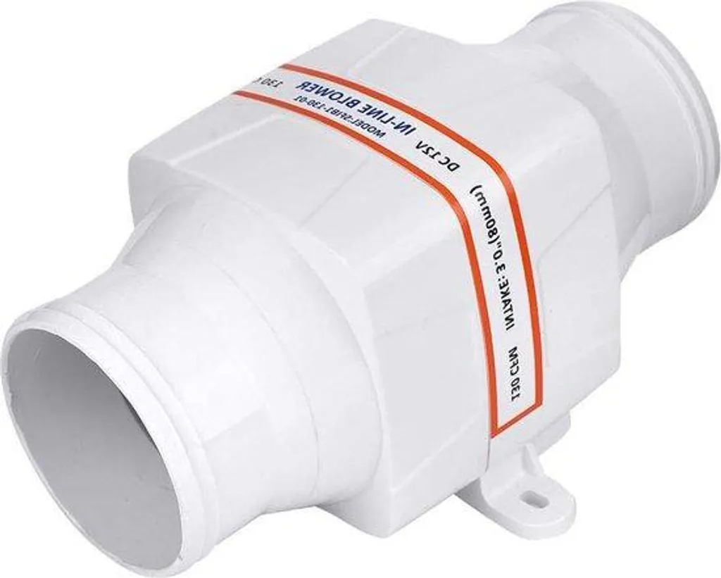 Ventilateur 75 mm pour aérer cale de bateau et cabine de caravane