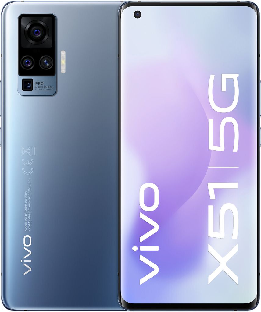 Vivo X51 5G grau 256GB 5G + Wifi Smartphone Produktbild 