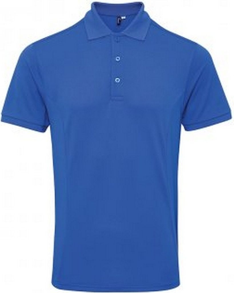 Premier Herren Coolchecker Plus Pique Polo T-Shirt PC3374 (XXL) (Königsblau)