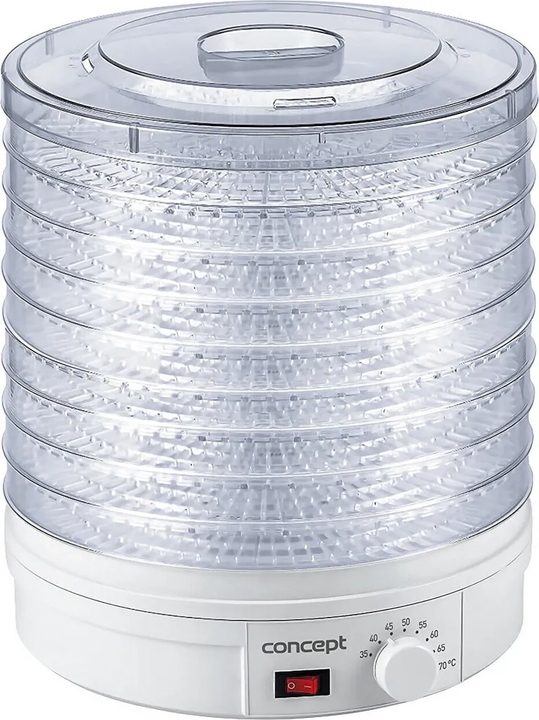 Concept SO-1020 Disidratatore Bianco 9 Vassoi - Prezzo Imbattibile