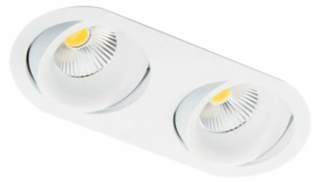 Spot LED noir satiné 3000K BPM MESEL 3136 pack de 40 pour éclairage pro