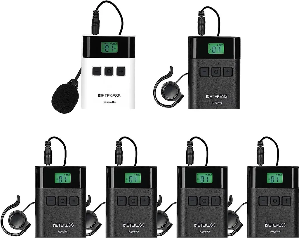 Système Audio pour Interprétation de Conférence et Visite d'Usine 150m
