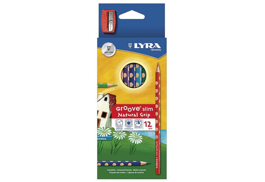 LYRA L2821120 LYRA Groove Slim Crayons de couleur assortis Image du produit 