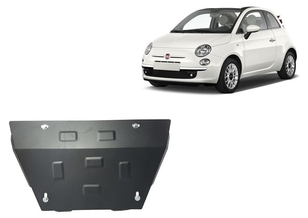Ochranný kryt spodnej časti vozidla pre Fiat 500 – modely z Obrázok produktu 