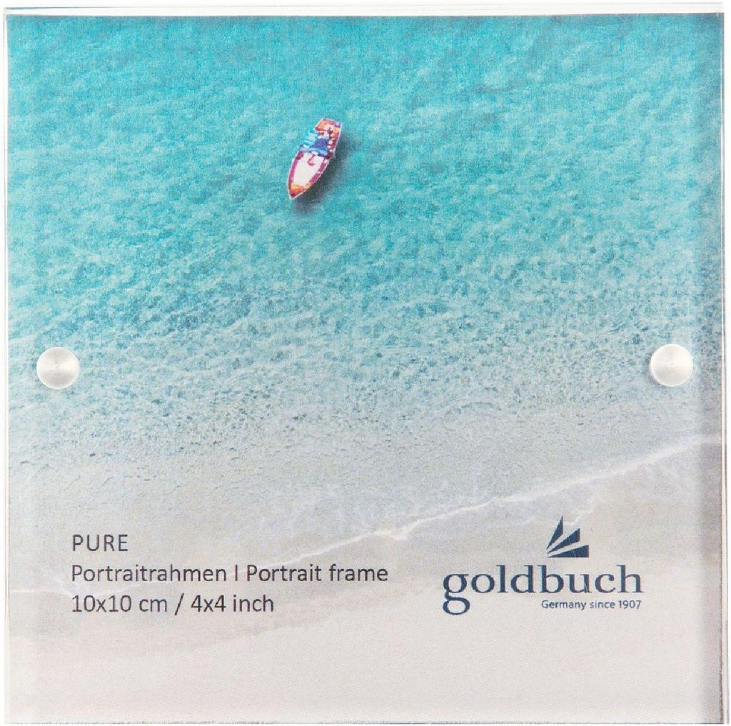 Goldbuch Pure 10x10 Acryl Portraitrahmen 950010