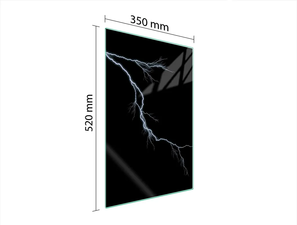 Tagliere Vetro 35x52 Storm: Basta Graffi sul Piano a Induzione!