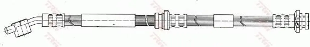 Flexible de frein TRW haute pression durable pour Primera P11 Berline