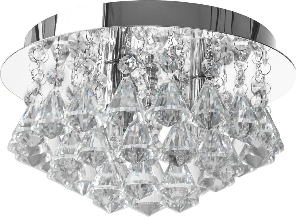 tooLight Deckenlampe App1039-3C Kristall Chrom Produktbild 