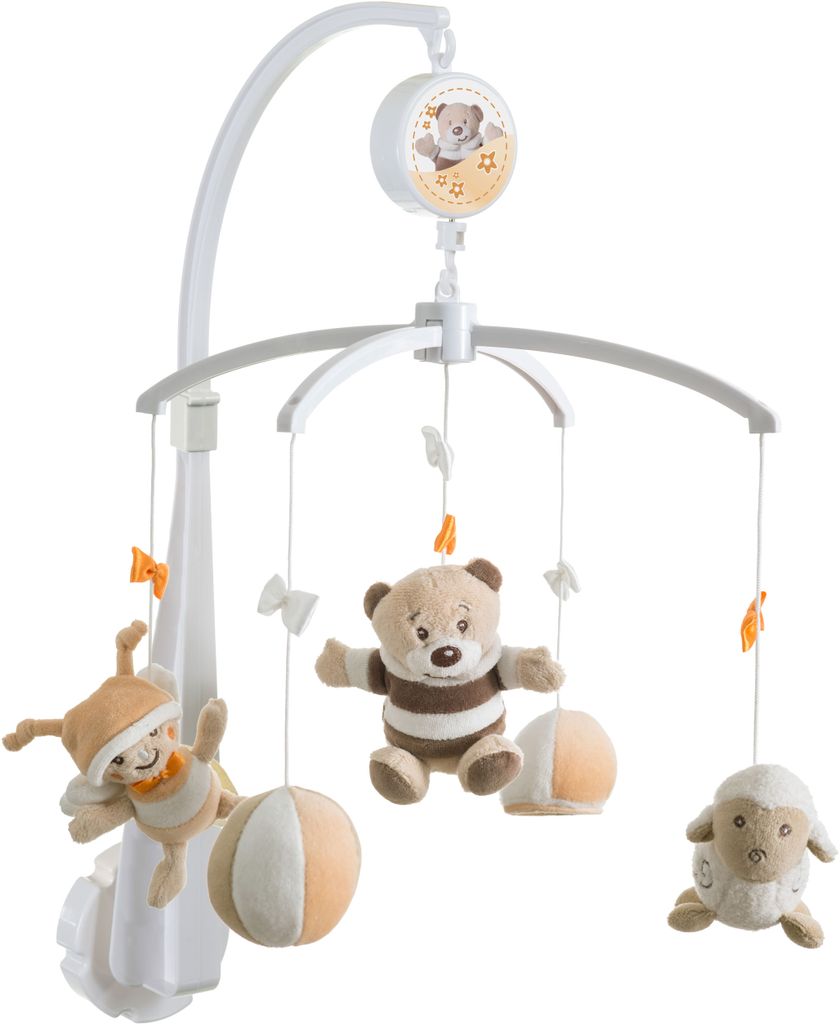 Baby Babybett Bettglocke Mobile Spieluhr Einschlafhilfe Schlafmusik Spielzeug DE 