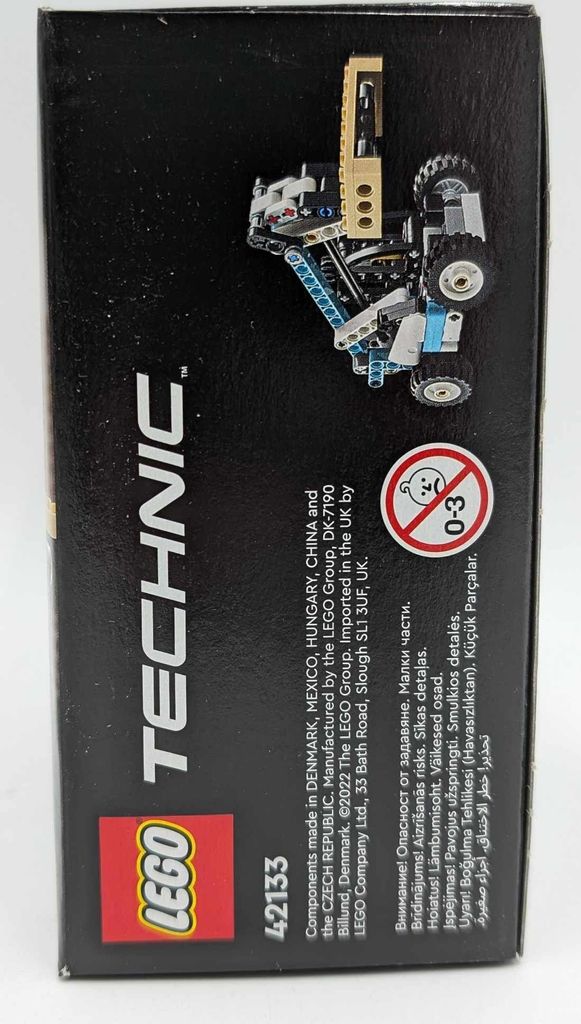カーペンターセット LEGO 42133 Technic Wózek widłowy i holownik 2 w 1, pojazd