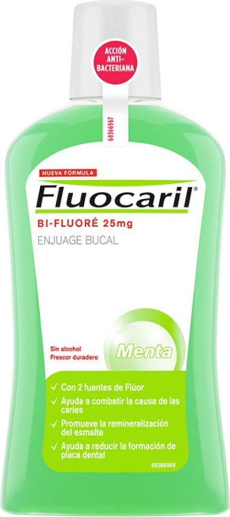 Bain de bouche Fluocaril Bifluorid 500 ml Image du produit 