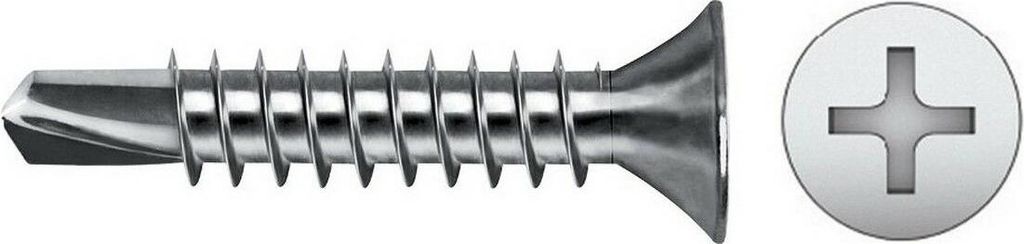 CELO-Schneidschraube 4,2 x 16 mm 500 Stück verzinkt gesenkt