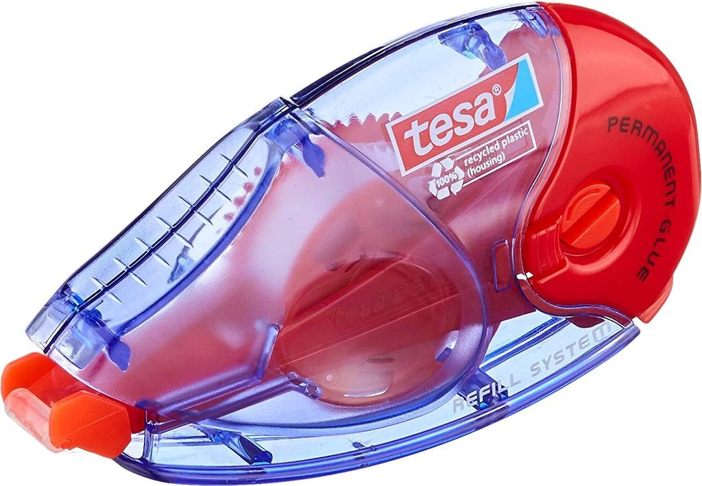 tesa ecoLogo Refill Kleberoller PERMANENT GLUE 2er Pack