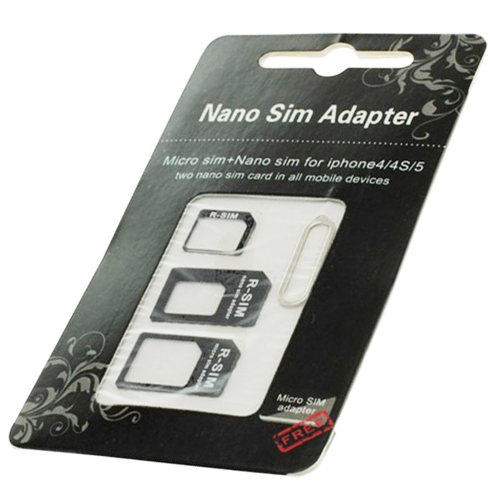 Adapter karty SIM 4w1, adapter micro SIM na SIM, nano SIM Zdjęcie produktu 
