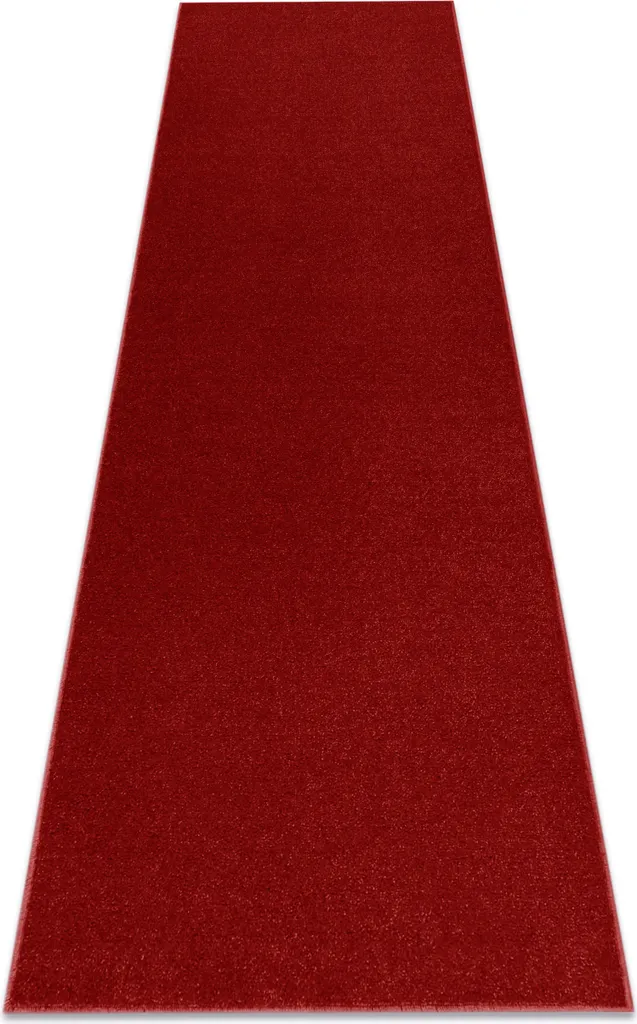Tapis de couloir rouge ETON 120 - Passage de 4,30m pour entrée et hall
