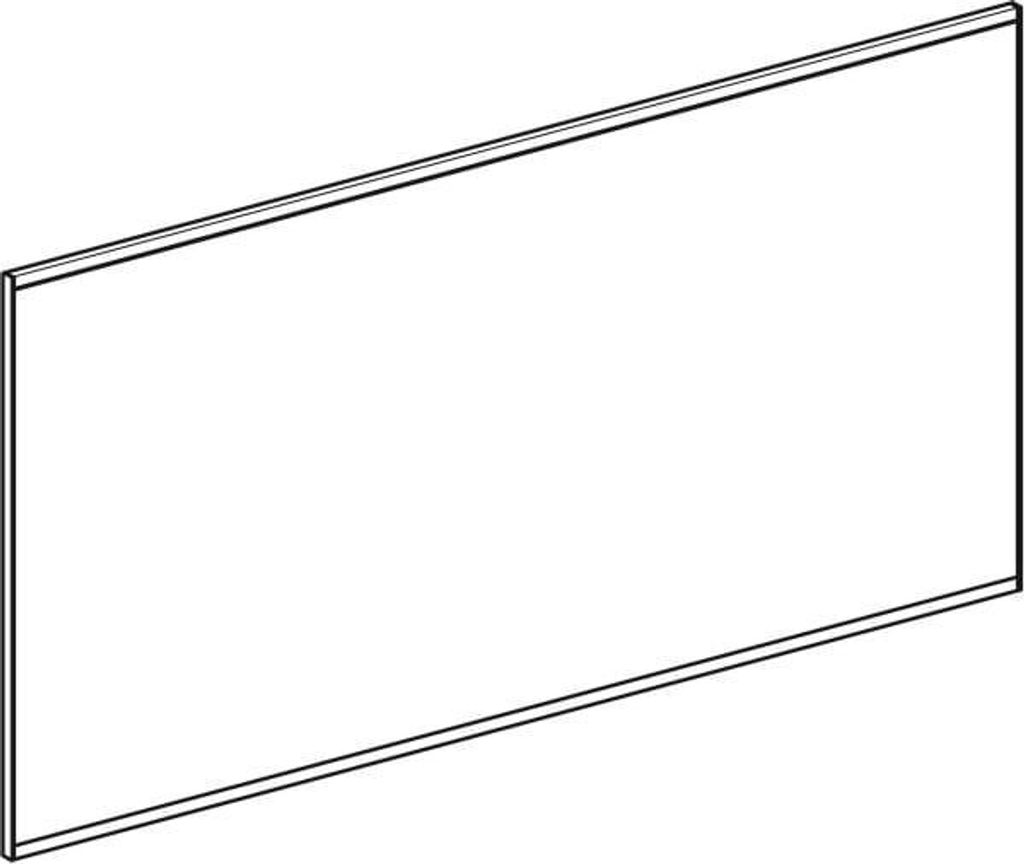 Geberit Option Plus Square Lichtspiegel, direkte und indirekte Beleuchtung, Breite 135 cm, 502.786.00.1