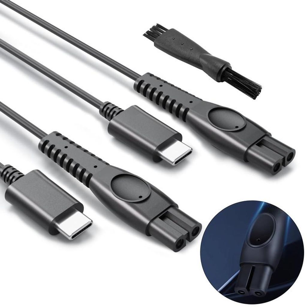 2er Set Superer USB-Ladekabel 5V (USB-C) für Philips Produktbild 