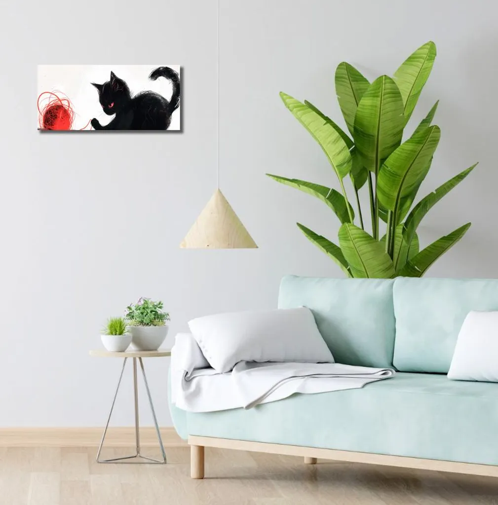 Tableau Image 50 x 20 cm Esquiveur Effronté Décoration Murale Originale
