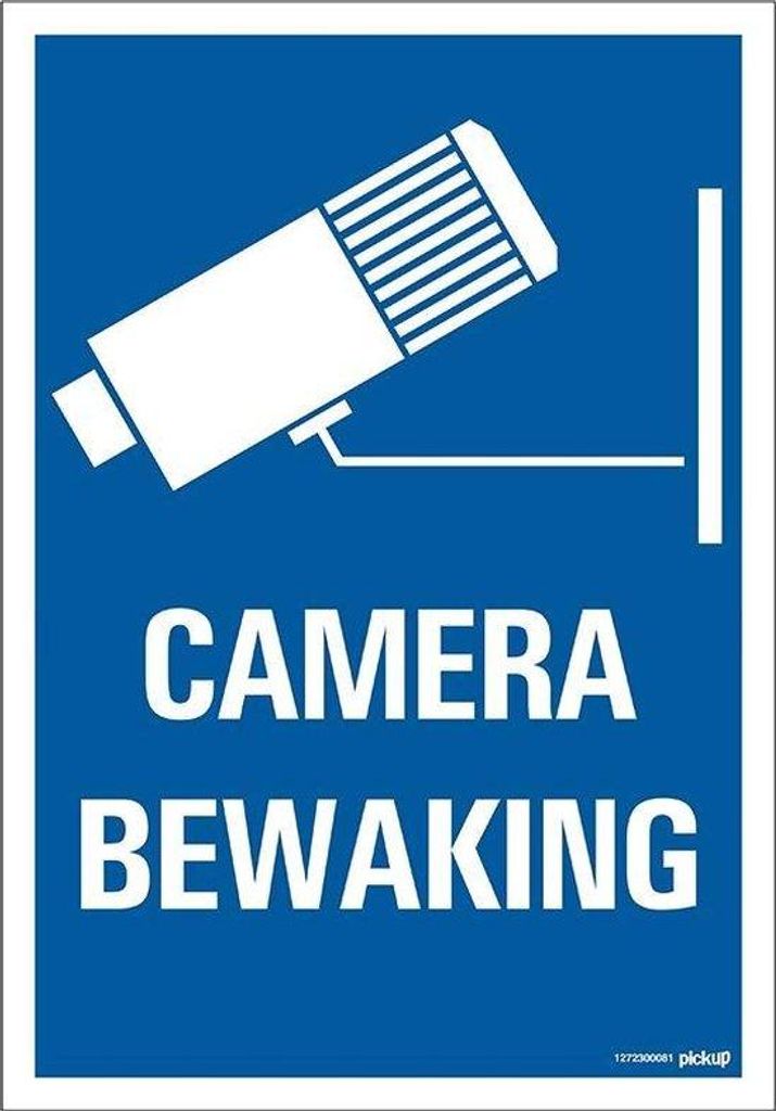Pickup Combi-bord 23x33 cm Kamera Bewaking