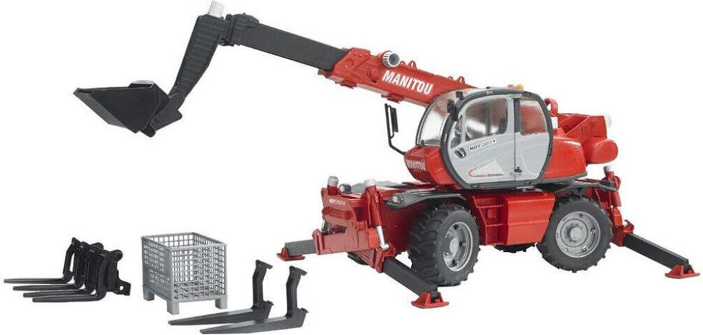 Chariot télescopique Manitou MRT 2150 avec accessoires Image du produit 
