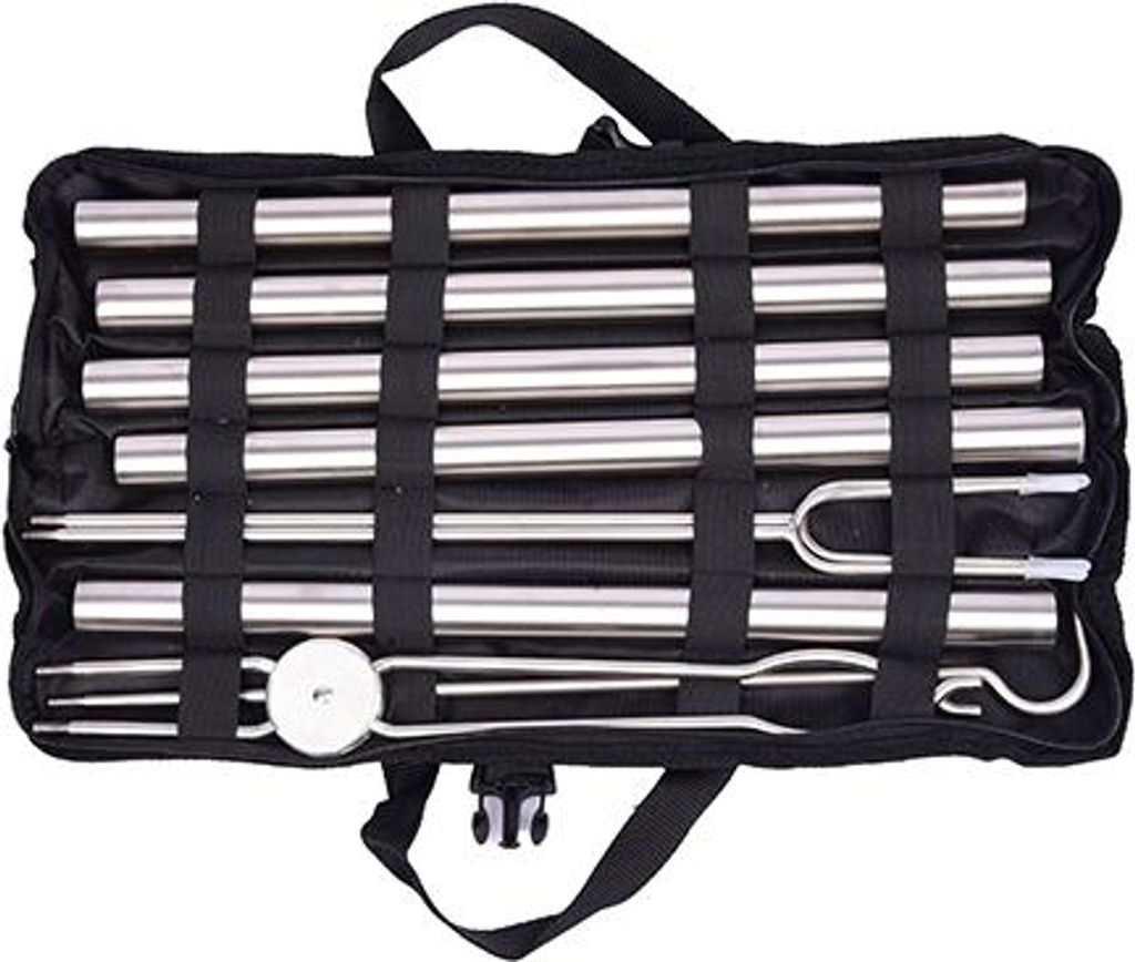 Flame Engine Zubehör BBQ Tool Set Ascheschieber Zange Spieß Art.Nr. FEBBQSET