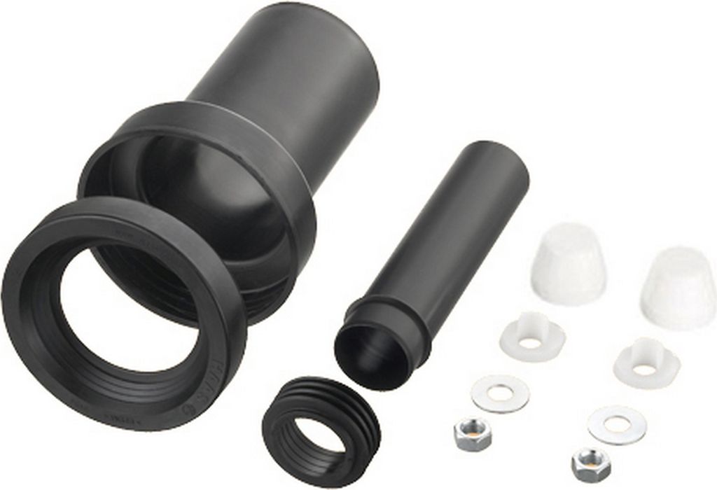 Haas Wand-WC-Anschlussgarnituren - 180 mm lang - mit Obrázok produktu 