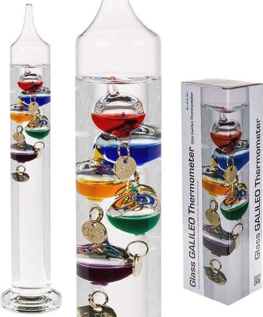 Dekoratives Glasthermometer – Stilvolles Temperaturmessgerät