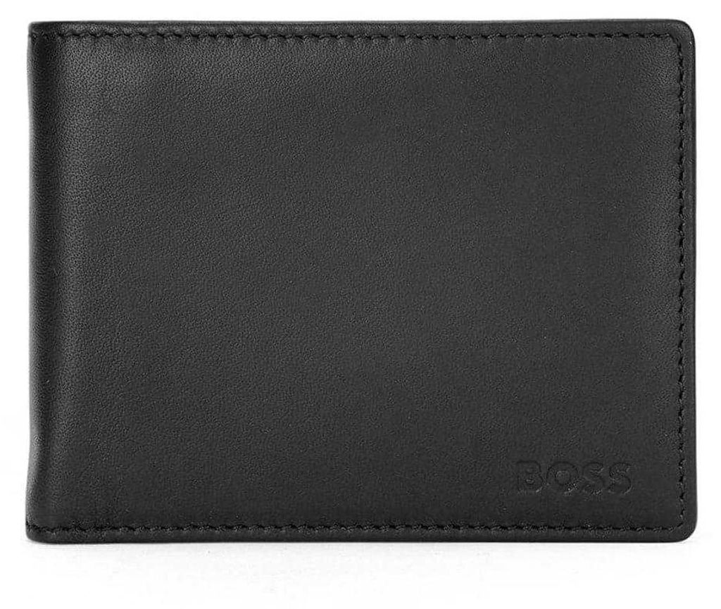 Boss - "Asolo" Brieftasche, Leder, Alltag GT13675 (Einheitsgröße) (Schwarz)