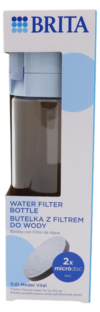 Brita Vital Filterflasche pastellblau 2 Scheiben (1052262) Produktbild 
