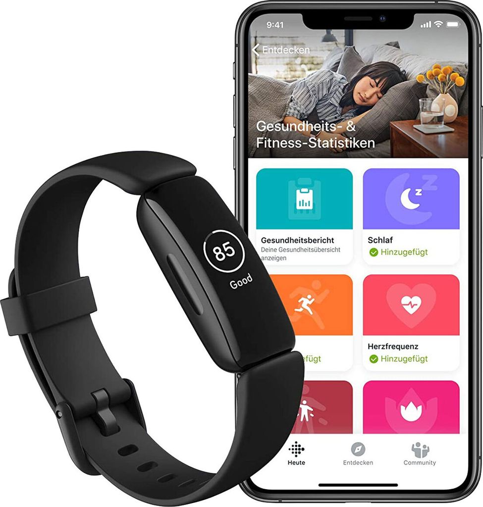 Fitbit Inspire 2 schwarz Produktbild 26