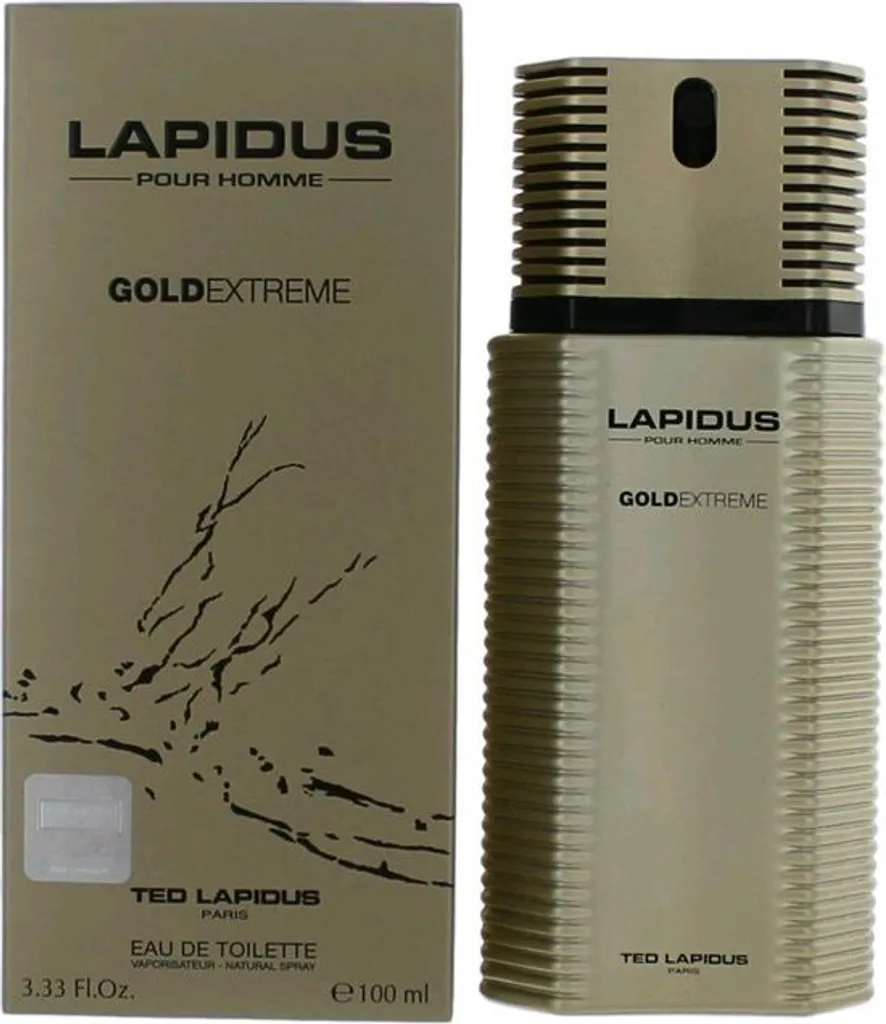 Parfum Homme Longue Tenue Ted Lapidus Gold Extreme Idéal Soirée en 100ml