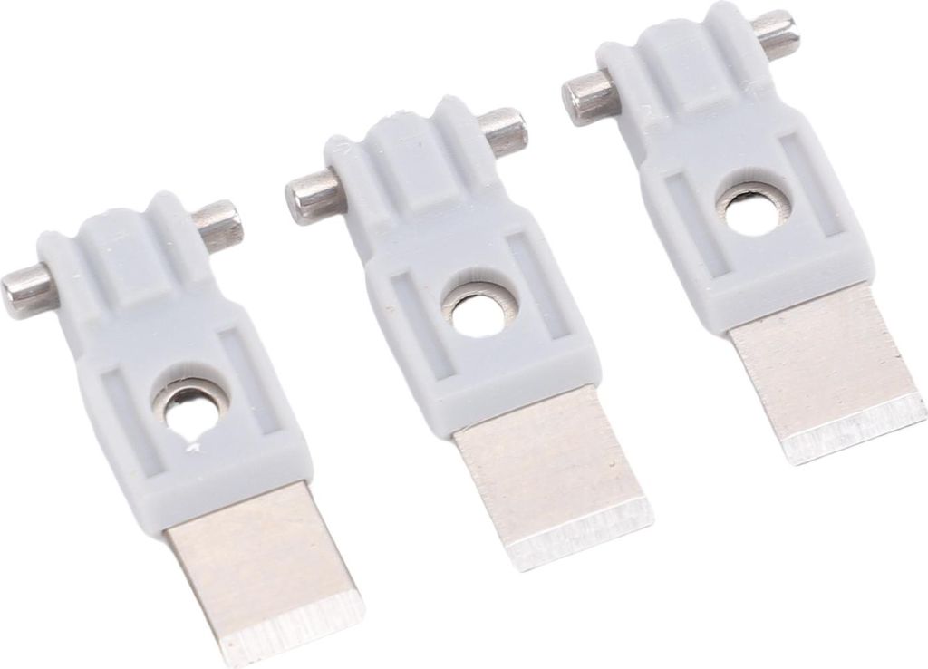 3 Pcs 3D Filament Cutter Blade Ersatz für Bambu Lab X1 P1 A1 A1 Mini 3D Drucker Werkzeug Kopf Cutter Schaber mit Metall-Befestigungsstift