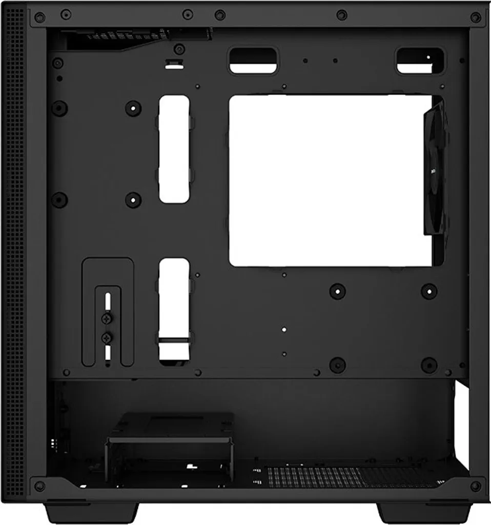 Boîtier PC Micro-ATX DeepCool CH370 Noir avec Panneau Latéral Amovible - 6