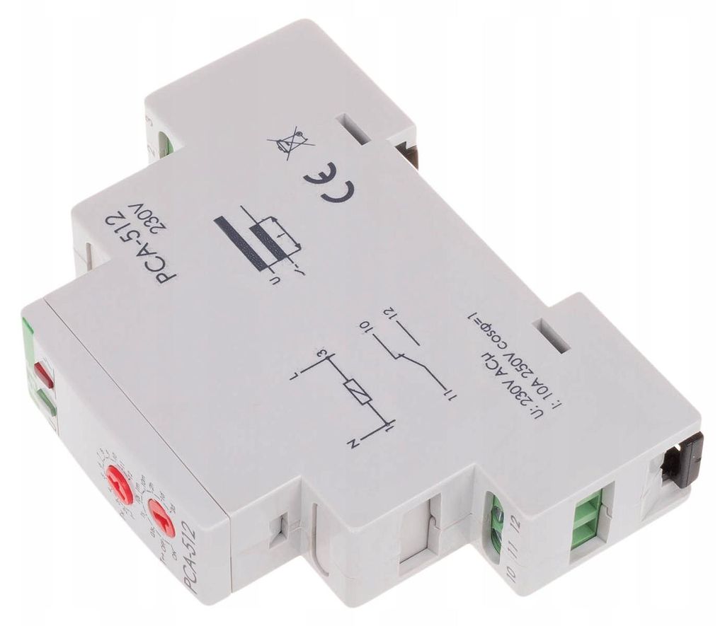 Przekaźnik czasowy modułowy PCA-512 Zdjęcie produktu 