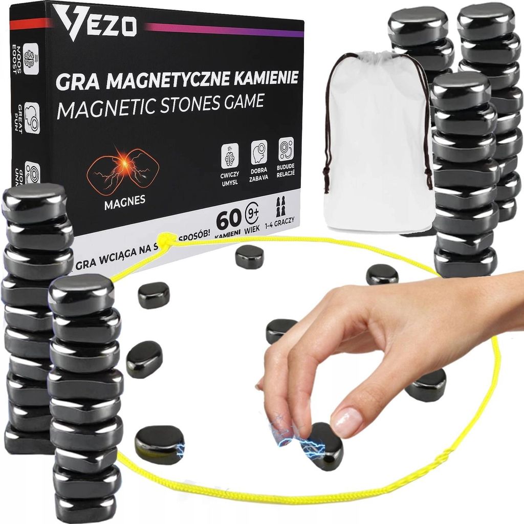magnetické kameny strategická hra magnetická hra 60 ks pro Obrázek produktu 