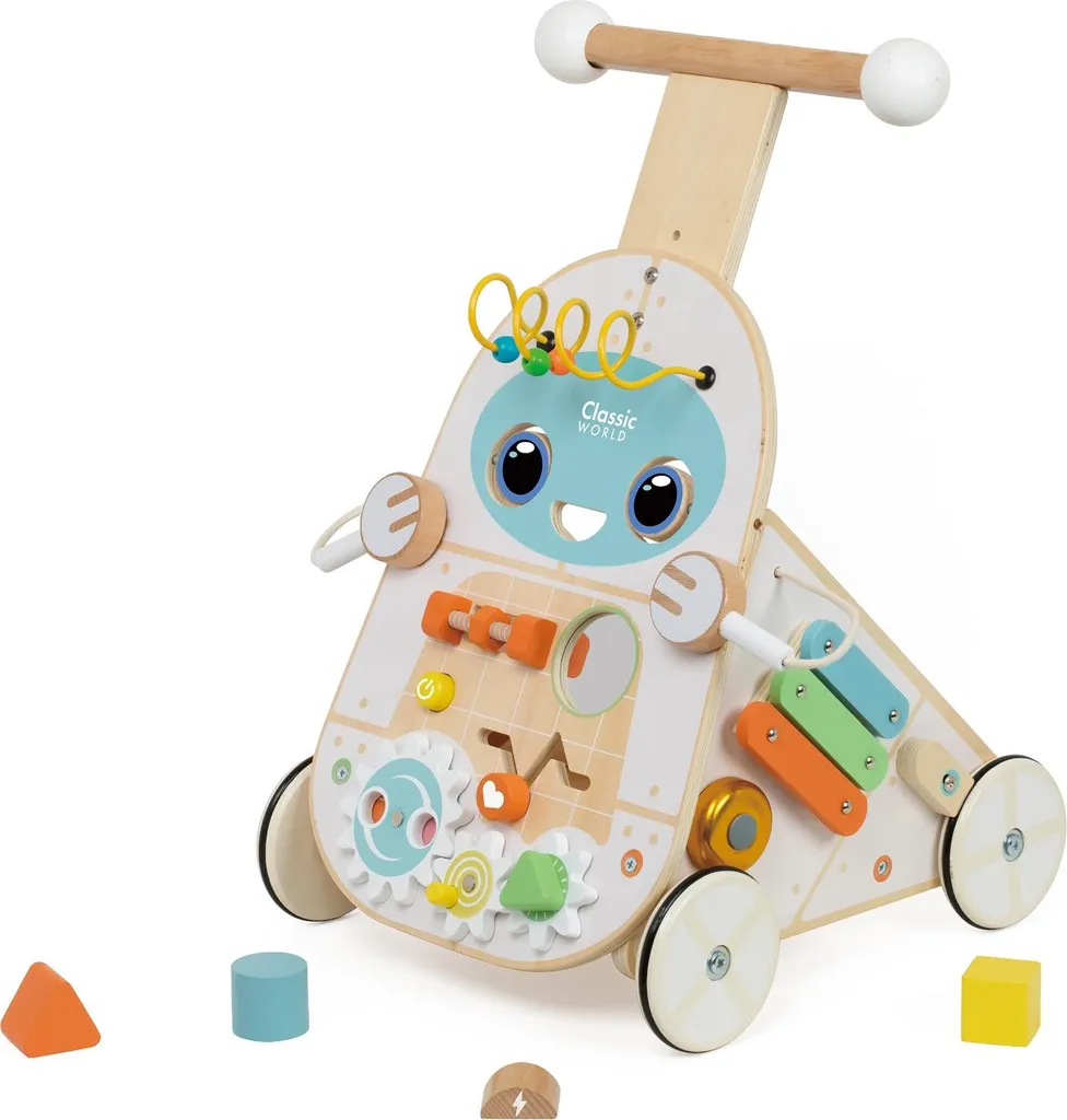 Aide à la marche bébé Classic World Wood - Apprendre à marcher seul - 8