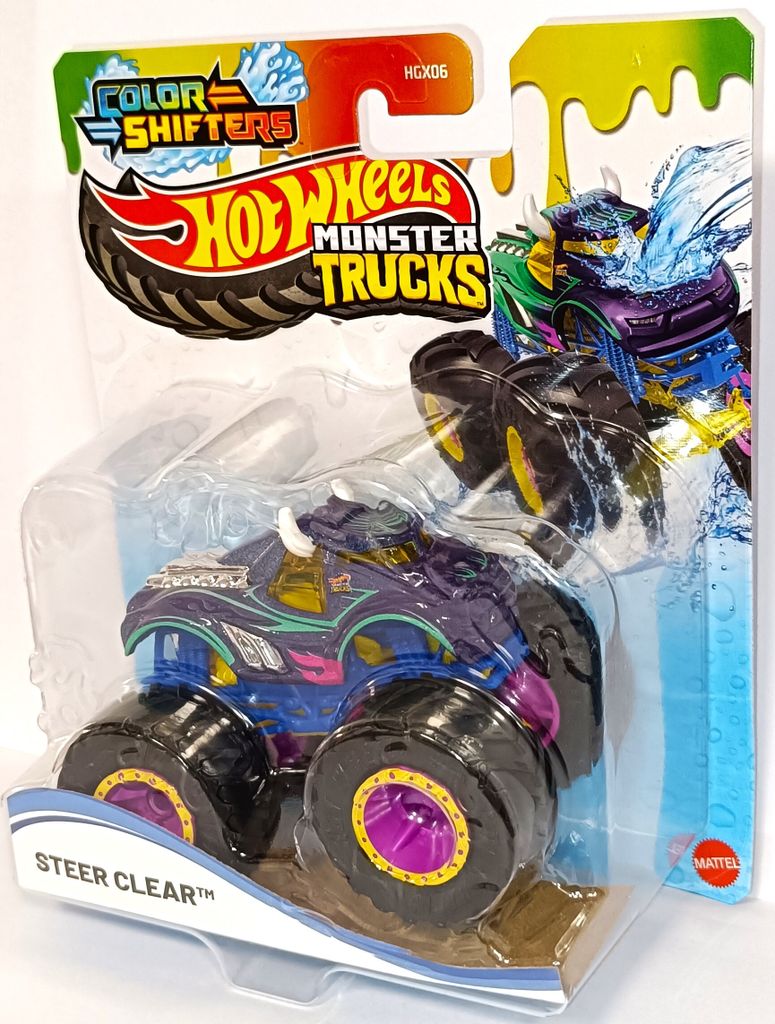 Steer Clear Color Shifters Hot Wheels JDV91, Monster Truck, Produktbild 