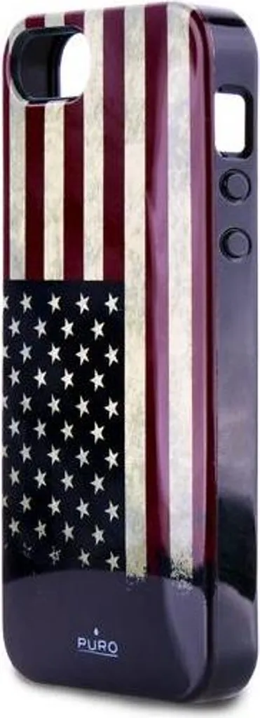 Housse de protection PURO Flag USA multicolore pour téléphone mobile