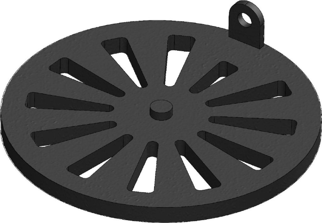 Kaminrost / Ascherost Ø 172x10mm passend für Attika **