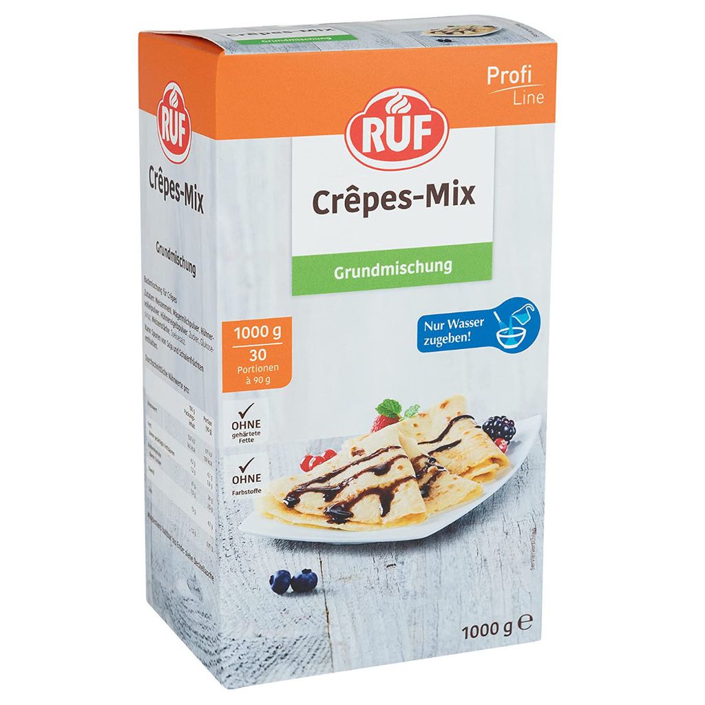 RUF Crepes Mix Mieszanka do pieczenia ciasta naleśnikowego Zdjęcie produktu 