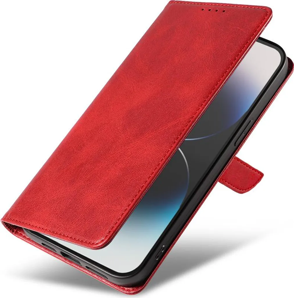 Custodia Portafoglio In Pelle PU Per IPhone 14 Pro, Con Chiusura Magnetica, Supporto Per Video E Slot Per Carte