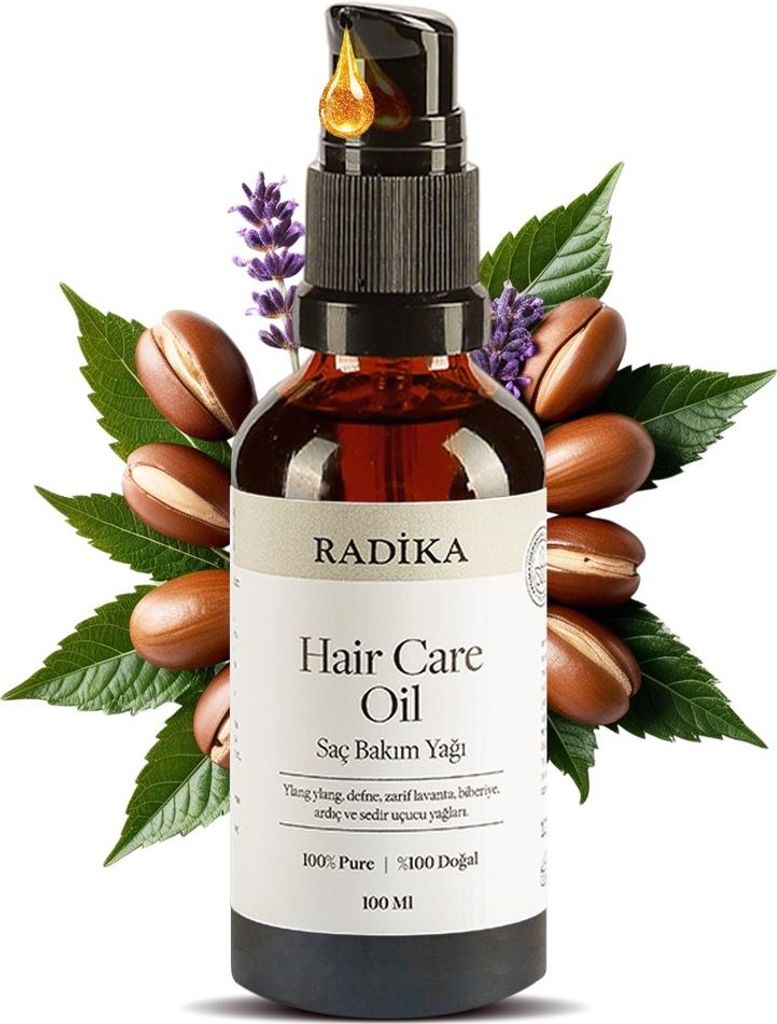Haarpflegeserum, Vitamin A-E-F, 100% Rein, BIO, natürlich, 100 ml