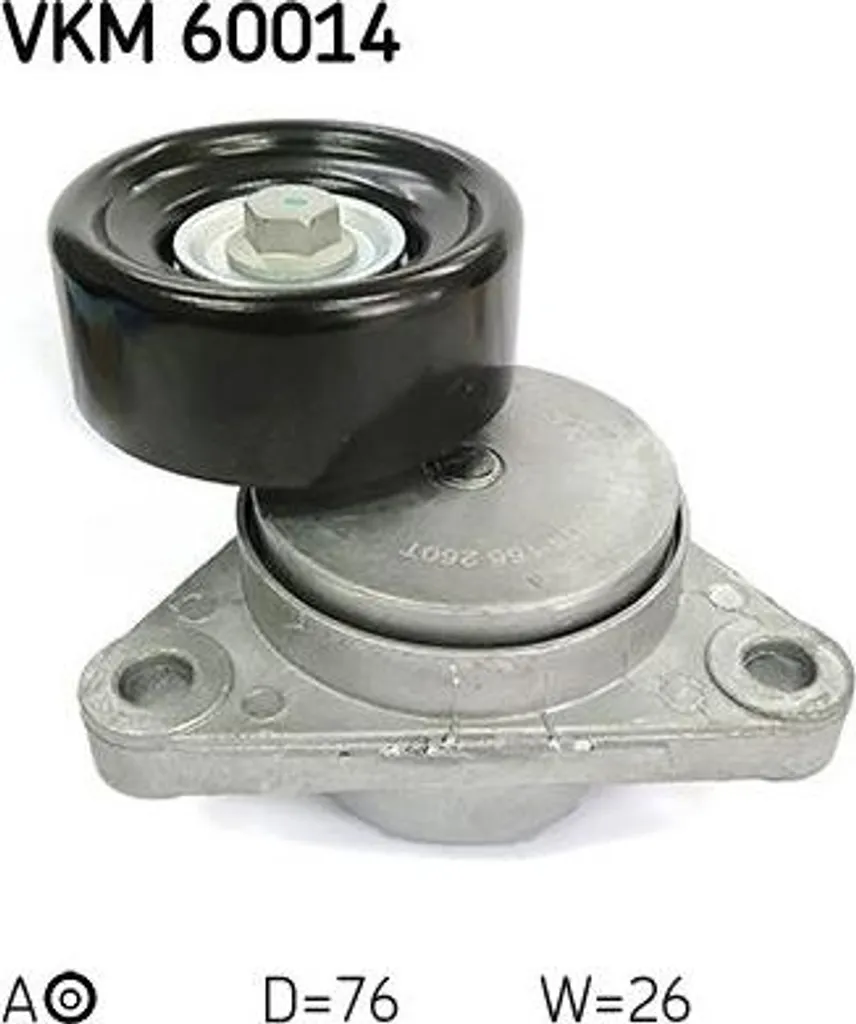 SKF VKM60014 Rouleau Tendeur Courroie OE 25184786 pour Nubira et Aveo
