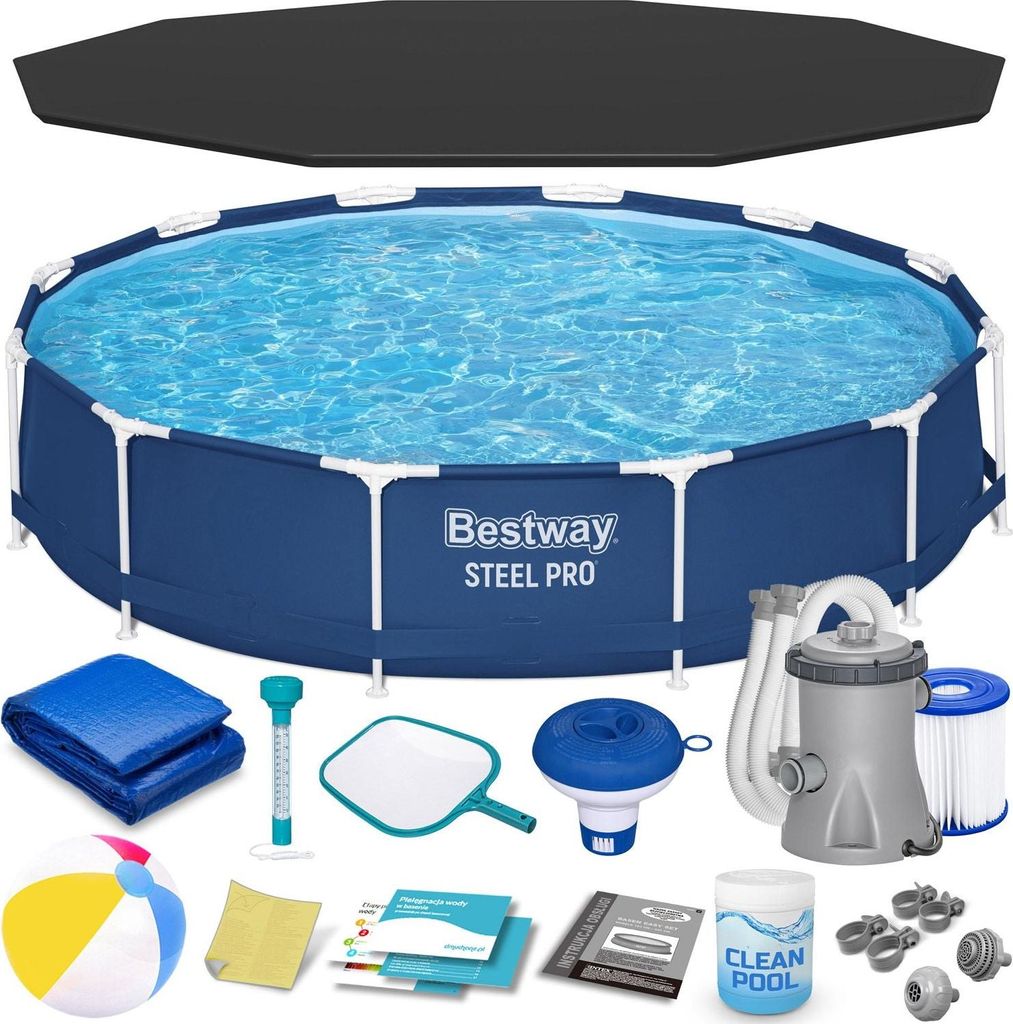 Rahmengartenpool 366 x 76 cm 16 in 1 Bestway 56681