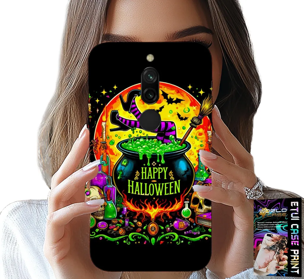 Custodia Magica Xiaomi Redmi 8 - Il Calderone della Strega di Halloween