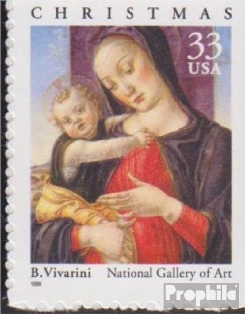 Briefmarken USA 1999 Mi 3215BE (kompl.Ausg.) postfrisch Produktbild 