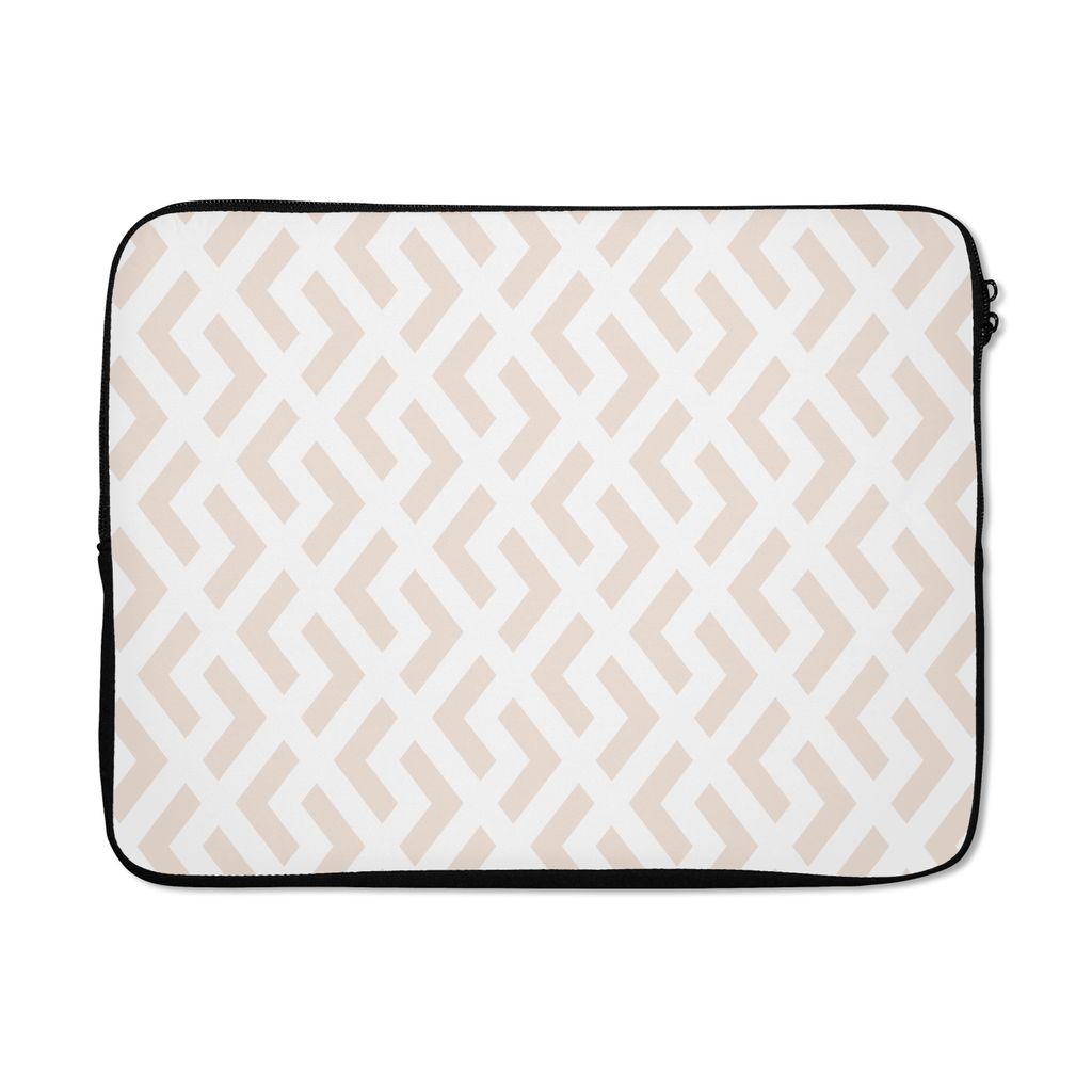 MuchoWow Laptop Hülle 15 Zoll Abstrakt - Muster - Gestaltung - Linie Laptoptasche - Laptoptasche - Sleeve - Rundum-Schutz
