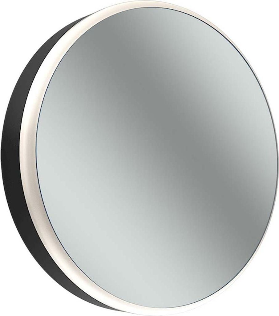 Schneider LUNE D2W Spiegelschrank, Anschlag links, rund, Durchmesser 733mm, rundum LED, 210.073.01.41